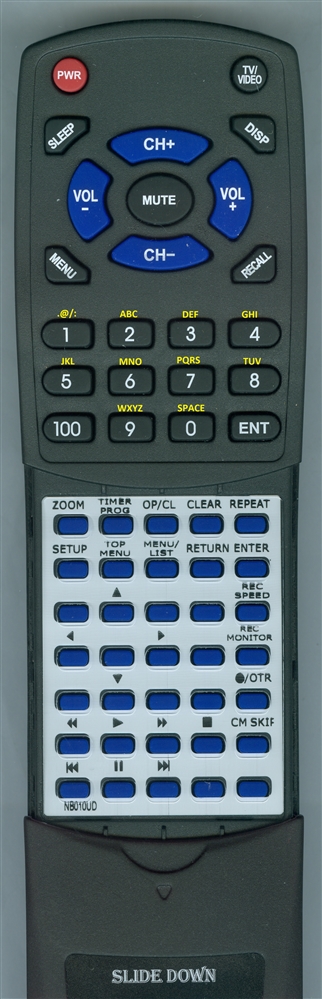 EMERSON NB010UD NB010 replacement Redi Remote