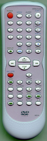 EMERSON NB100UD NB100 Genuine OEM original Remote