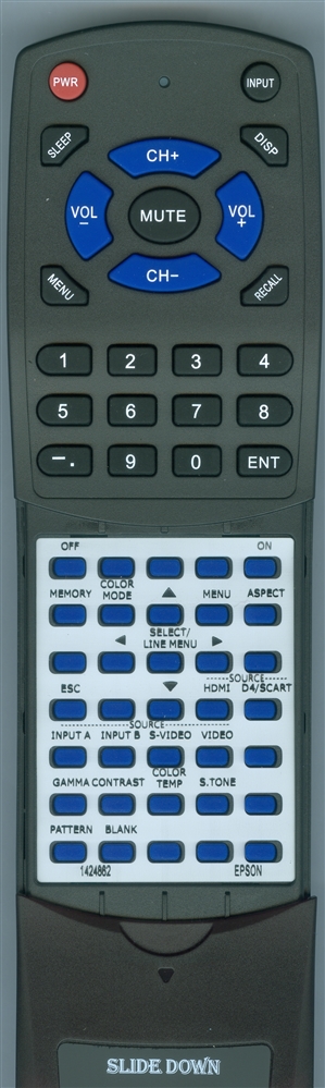 EPSON 1424862 14248620 replacement Redi Remote