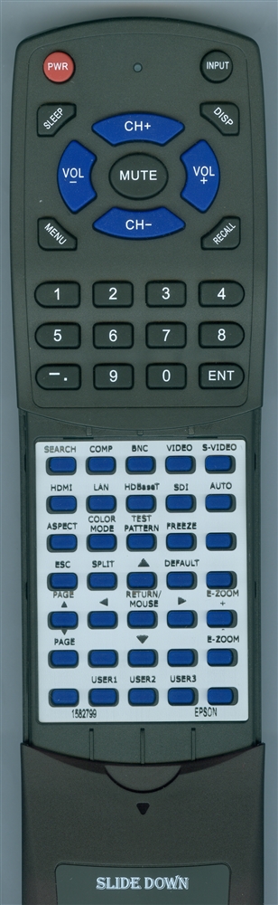 EPSON 1582799 replacement Redi Remote