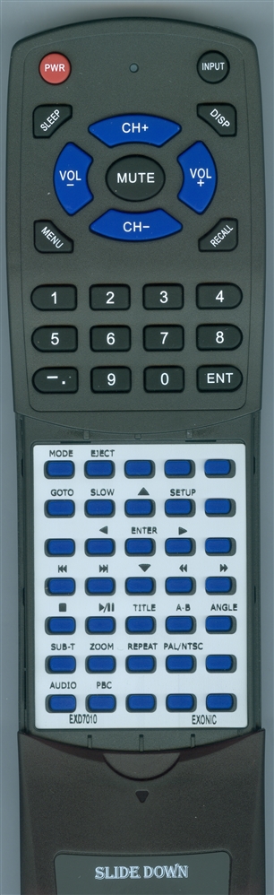 EXONIC EXD7010 replacement Redi Remote