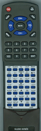 EXONIC EXD7080 replacement Redi Remote