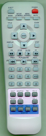 FARENHEIT MD850CM Genuine  OEM original Remote