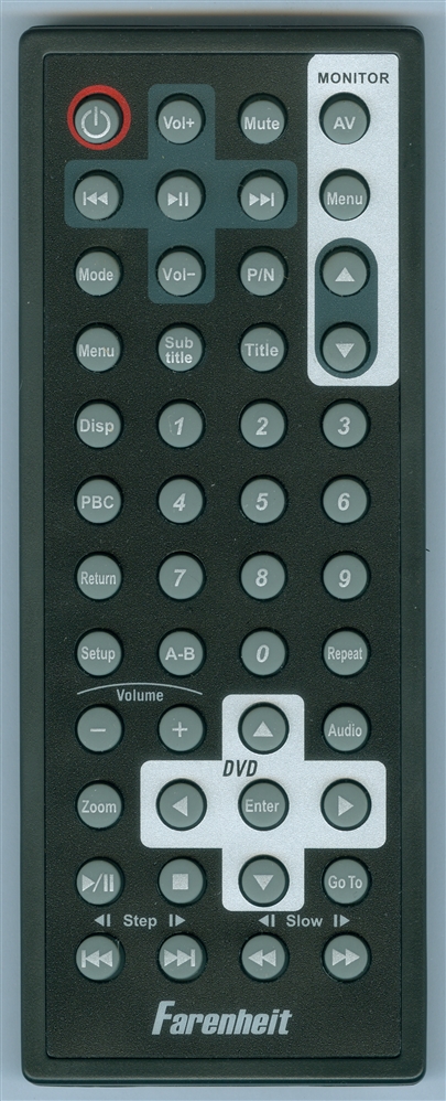 FARENHEIT MD1020X Genuine OEM original Remote