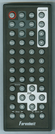 FARENHEIT MD1120CMX Genuine OEM original Remote