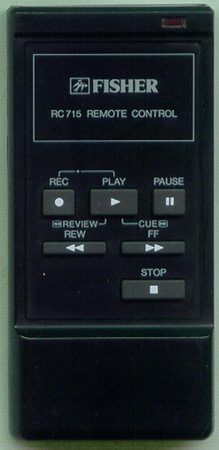 FISHER RC715 RC715 Genuine  OEM original Remote