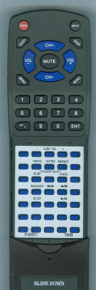 FISHER 614 253 5073 RDAC2403 replacement Redi Remote