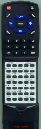FISHER 614 254 2910 RCA9335 replacement Redi Remote