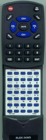 FISHER 645 017 4261 RCA9635 replacement Redi Remote