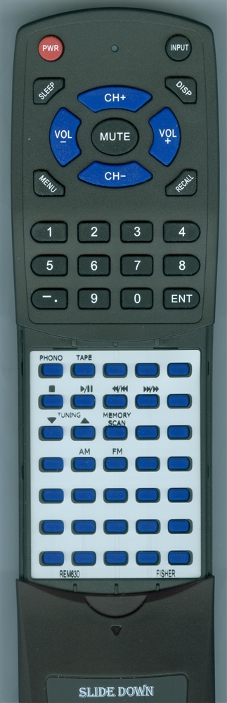 FISHER REM-630 REM630 replacement Redi Remote