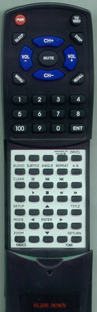 FUNAI NA604UD NA604 replacement Redi Remote