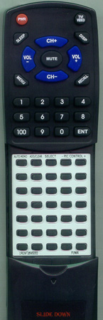 FUNAI UREMT26MS002 replacement Redi Remote