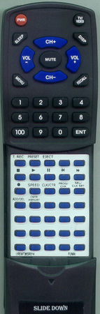 FUNAI UREMT36SR014 replacement Redi Remote