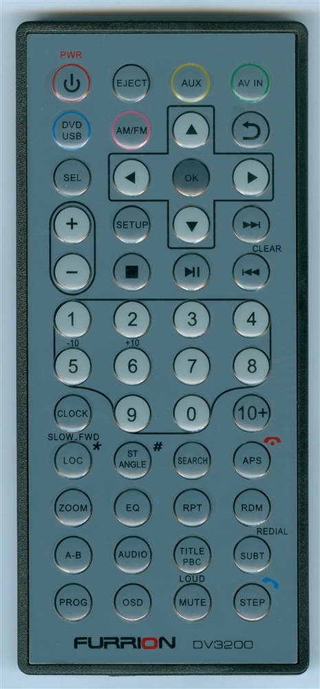 FURRION DV3200-RC Genuine OEM original Remote