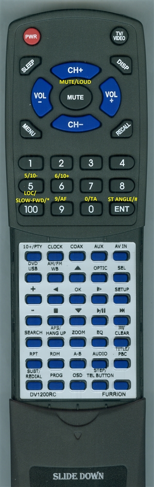 FURRION DV1200-RC replacement Redi Remote