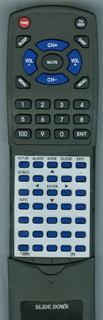 GPX TL909BU TL909BU replacement Redi Remote