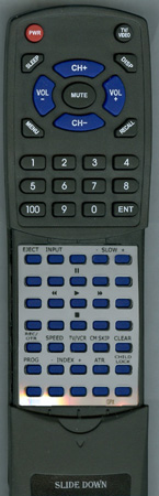 GPX TVR950 replacement Redi Remote