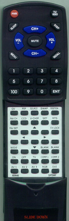 GATEWAY 8006449 BRC241 replacement Redi Remote