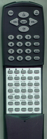 GE 187687 VSQS0595 replacement Redi Remote