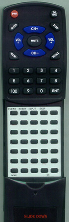 GE 226102 CRK64C2 replacement Redi Remote