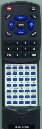GE 251156 CRK180DA1 replacement Redi Remote