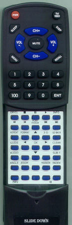 GE 254912 CRK219DA1 replacement Redi Remote