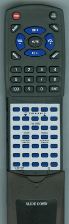 GE WJ26X10097 6711A20056F replacement Redi Remote
