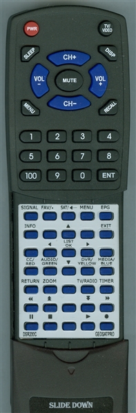 GEOSAT DSR200C replacement Redi Remote