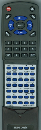 GI 001878-001-00 2410R replacement Redi Remote