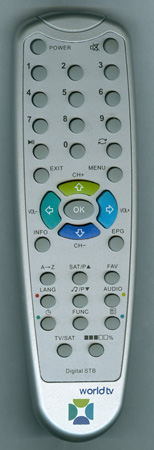 GLOBECAST SE830 Genuine  OEM original Remote