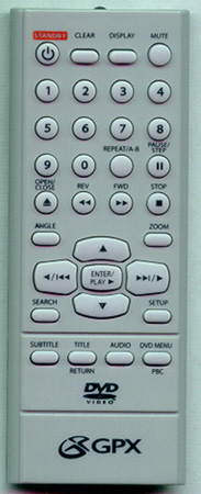 GPX D1816TSIL Genuine  OEM original Remote