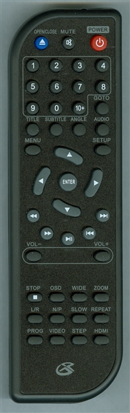 GPX REM-DH300B-K Genuine OEM original Remote