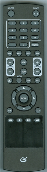 GPX REM-TE1380-UNV Genuine OEM original Remote