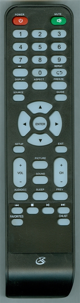 GPX REM-TE1982-EL Genuine OEM original Remote