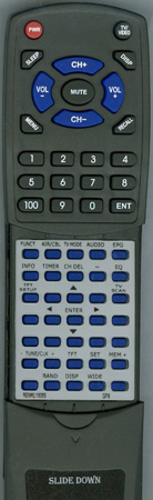 GPX REM-KL1008S replacement Redi Remote