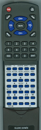 GPX REM-TE1982 replacement Redi Remote