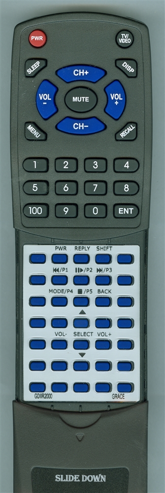 GRACE DIGITAL GDIIR2000 replacement Redi Remote