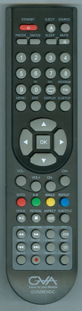 GVA GVA26FHDC Genuine  OEM original Remote