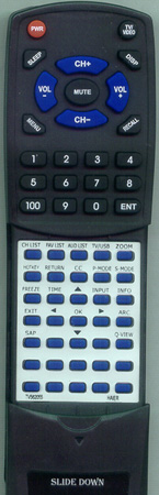 HAIER TV-5620-55 HTR282E replacement Redi Remote