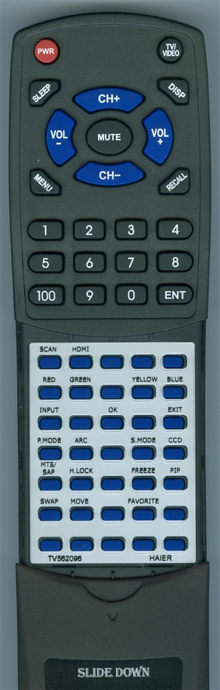 HAIER TV-5620-96 replacement Redi Remote