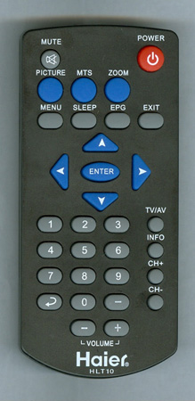 HAIER TV-5620-104 HLT10 Genuine  OEM original Remote