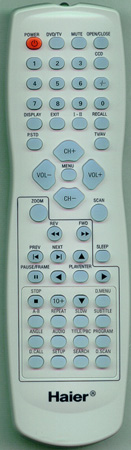 HAIER TV-5620-21 Genuine OEM original Remote