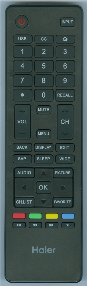 HAIER 8301HA18M00050 Genuine OEM original Remote