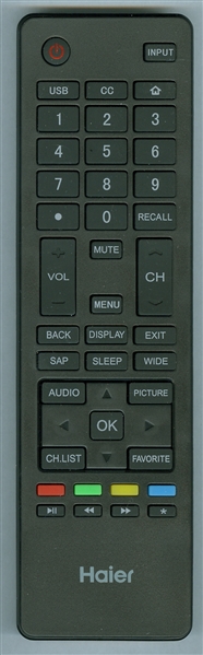 HAIER 9912171031 Genuine OEM original Remote