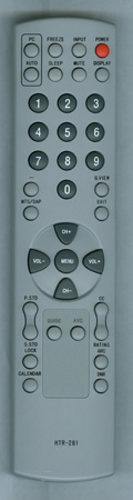 HAIER TV-5620-64 HTR281 Genuine OEM original Remote