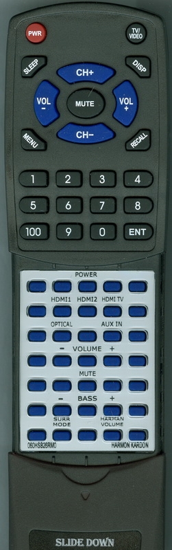 HARMAN KARDON 06-0HSB26-RM0 replacement Redi Remote