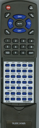 HARMAN KARDON BE10A00 AVR8000 replacement Redi Remote