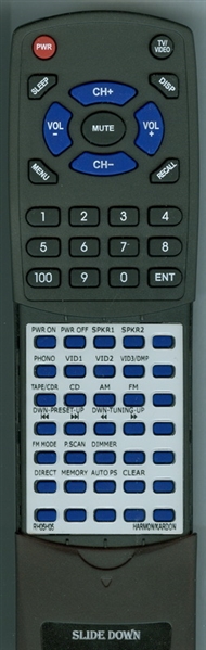 HARMAN KARDON RH05H05 HK3485 replacement Redi Remote