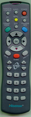 HISENSE DB2010 Genuine  OEM original Remote