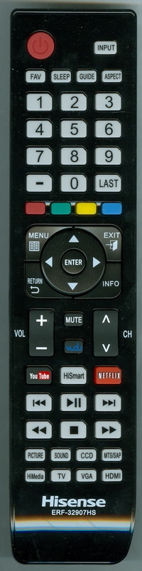 HISENSE 167385 ERF-32907HS Genuine OEM original Remote